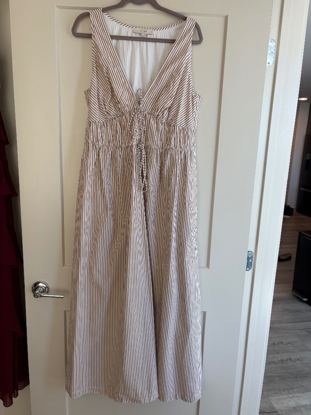Loft dress 10 stripes